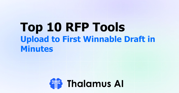 Top 10 RFP Tools for Enterprises - Who Uses Real AI in 2025?